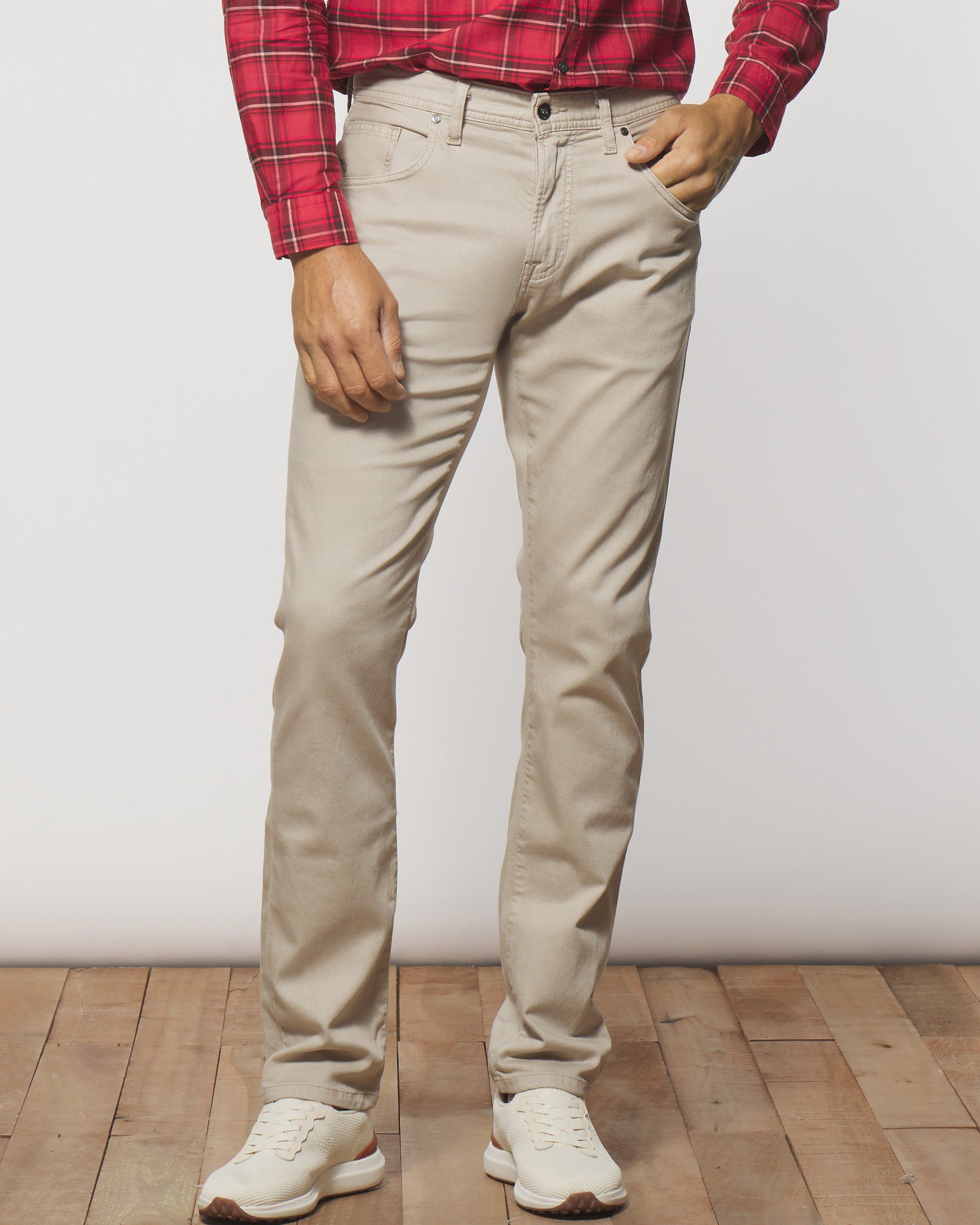 & Trousers Light Khaki Trousers | Khaki trousers, Trousers, Khaki